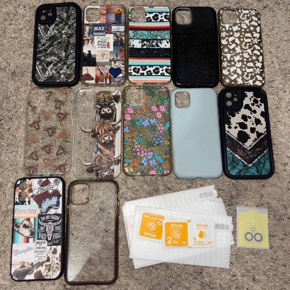 Assorted Phone Cases Set for iPhone 11
